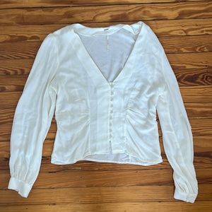 Free people casual button down blouse